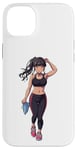 Coque pour iPhone 14 Plus Anime et manga Style Fille portant des vêtements de sport