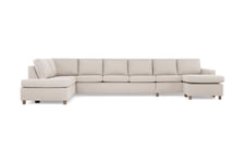 U-soffa Nevada XXL Divan Höger - Beige Grå,Beige Scandinavian Choice