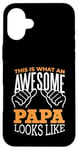 Coque pour iPhone 16 Plus This what an awesome pa looks like Fun Hands Meme