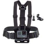 Chest Mount Strap Harness fit GoPro HERO 12 11 10 9 8 7 6 5 4 3 + J Hook & screw