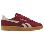 Reebok Mixte Club C Grounds UK Sneaker, RICHMAROOON/Moonstone/RBKBRASS, 34 EU