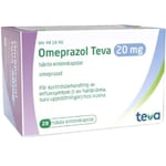 Omeprazol Teva enterokapsel hård 20 mg 28 st