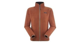 Polaire lafuma polaire maury sherpa full zip marron femme