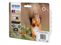 Epson 378Xl Multipack - 6-Pack - 59.7 Ml - Xl - Svart, Gul, Cyan, Magenta, Lys Magenta, Lys Cyan - Original - Blære Med Rf/Lyd-Alarm - Blekkpatron - For Expression Home Xp-8605, Xp-8606  Expression Photo Xp-8500 Small-In-One, Xp-8700