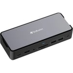 Verbatim USB-C Pro Docking Station 15 Port with SSD slot CDS