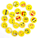 Suddgummin, 16-pack, Smiley Suddgummi, Penna Suddgummin, Suddgummin för K