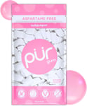 PUR 100% Xylitol Chewing Gum, Sugarless Bubblegum, Sugar Free + Aspartame Free