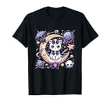 Sailor Meow Cute Moon Cat Space Magic Gothic Halloween T-Shirt