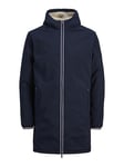 JACK & JONES Men's Jprblunew Kane Long Coat Ln, Seaborne, L