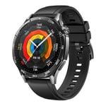 HUAWEI Watch GT 5 46mm Montre Connectée, Design aux Lignes épurées, Nouvelle expérience de Course à Pieds et de Cyclisme, Suivi de la santé, Jusqu'à 14 Jours d'autonomie, iOS & Android, Noir