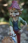 97277 FIGURINE TROLLS PIXIES  ABOUBEMENT CHEVALIER  EPEE  PIXIE ELFES FARFADET