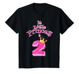 Youth This Little Princess Is 2 Birthday 2 Year Old Girl T-Shirt