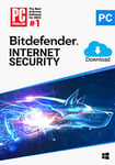 Bitdefender Internet Security 2023 | 3 Devices | 1 Year Subscription | PC | Activation Code by email