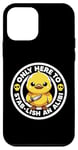 iPhone 12 mini Only Here To Stab-lish An Alibi Duck Puns Sarcasm Funny Duck Case