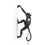 Seletti-Monkey Lamp Outdoor Hanging Version Right, Black