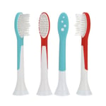 4-pack Sonicare Kompatibla Tandborsthuvud Kids Barn vit