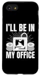 iPhone SE (2020) / 7 / 8 I'll be in My office 3D Printing Men Funny Case