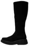 Fly London Women's MUBI154FLY Knee High Boot, Black, 2.5 UK