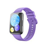 Huawei Watch Fit 2      Silicone Strap   Purple