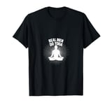 Funny Yoga Design For Men Boys Yoga Pose Meditation Lovers T-Shirt