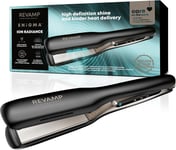 458 REVAMP Enigma Radiance Ionic Wide Hair Straightener Extra-Wide Plate RRP£150