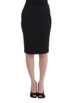 GF Gianfranco FERRE Skirt Black Pencil Knee Length Straight IT38/US4/XS