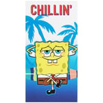 SpongeBob SquarePants Chillin Velour Beach Towel