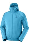 Salomon Outrack Veste chaude de trail, course à pied et randonnée, pour homme, Bleu (Barrier Reef), L