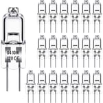 G4 Halogen 10W 12V - Varmvit - 20-pack 10W 20-pack-Xin 20pcs 10W