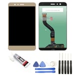 VITRE TACTILE + ECRAN LCD POUR HUAWEI P10 LITE 5.1" NOIR + OUTILS