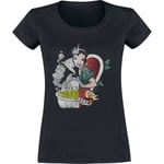 Snow White and the Seven Dwarfs Snow Split T-Shirt black