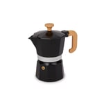 La Cafetiere Matte Black Venice Espresso Maker - 3 Cup Coffee Pot