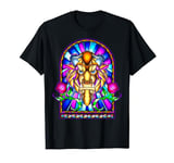 Disney Beauty And The Beast Stained Glass Window T-Shirt