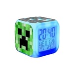 Minecraft coloré coul changeante quatuor réveil Led veilleuse cadeau d'anniversaire cadeau de noël 1