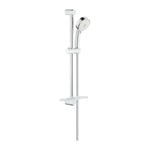 Ensemble de douche 3 jets Tempesta Cosmopolitan 27576002 - Barre de douche 60 cm - Limiteur de debit - Anti-calcaire - Chr - Grohe