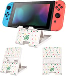 Supports Pour Switch/Switch Oled/Switch Lite, Supports Compatibles Avec La Switch, Supports De Jeu Ajustables Pour Switch Oled, Haute Qualité Et Antidérapants - Animal Crossing