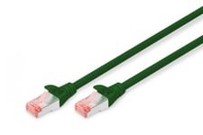 Digitus 3m CAT6 S-FTP RJ45 nätverkskablar Grön S/FTP (S-STP)