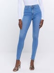 River Island Kaia High Rise Jegging - Blue