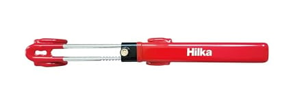 Hilka 83550444 Double Bar Steering Wheel Lock, Red