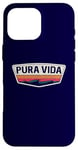 Coque pour iPhone 16 Pro Max Pura Vida Costa Rica - Blason Pura Vida Costa Rica