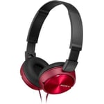 Écouteurs Arqué Sony MDR-ZX310R Jack 3,5 Couleur Rouge