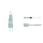 The Great British Bake Off Apron for Women & Men, & Silicone Spatula & Pallette Knife Set, Kit