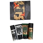 Ted Baker Gift Set 2 x Body Spray & 2 x Body Wash Graphite Black & Vintage Amber