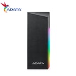 ADATA EC700G SSD Enclosure Supports M.2 PCIe/SATA Type-C USB 3.2 RGB lighting