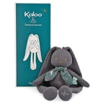 Kaloo Lapinoo Rabbit Doll Purple Grey Soft Plush Toy Long Ears - 25Cm Sealed New