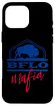 Coque pour iPhone 16 Pro Max Célébrez la fierté 716 avec le motif Bison Buffalo BFLO