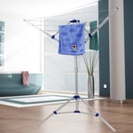 Rotary Washing Line Clothes Airer Rack Adjustable Foldable Laundry 4 Arm Style