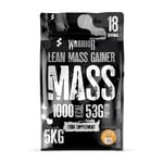 Warrior Mass Protein Powder – 5.04kg – Serious Mass Gainer – High Calorie, Weight Gain Supplement – 61g of Protein, 18 Servings, 1000+ Calories Shake, Supports Muscle Growth (Salted Caramel, 5kg)