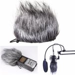 Microphone silencieux fourrure pare-brise pour Sony D50 Zoom H1 H2N H4N Q3 Q3HD enregistreur