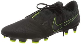 Nike Unisex Phantom Venom Pro Fg Footbal Shoes, Black Black Black Volt 007, 7.5 UK